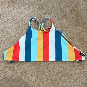 Jolyn Clothing Multicolor Bikini Top